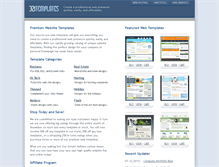 Tablet Screenshot of 321templates.com